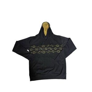 Wizarding World of Harry Potter Black Spell Hoodie Small Universal Studios